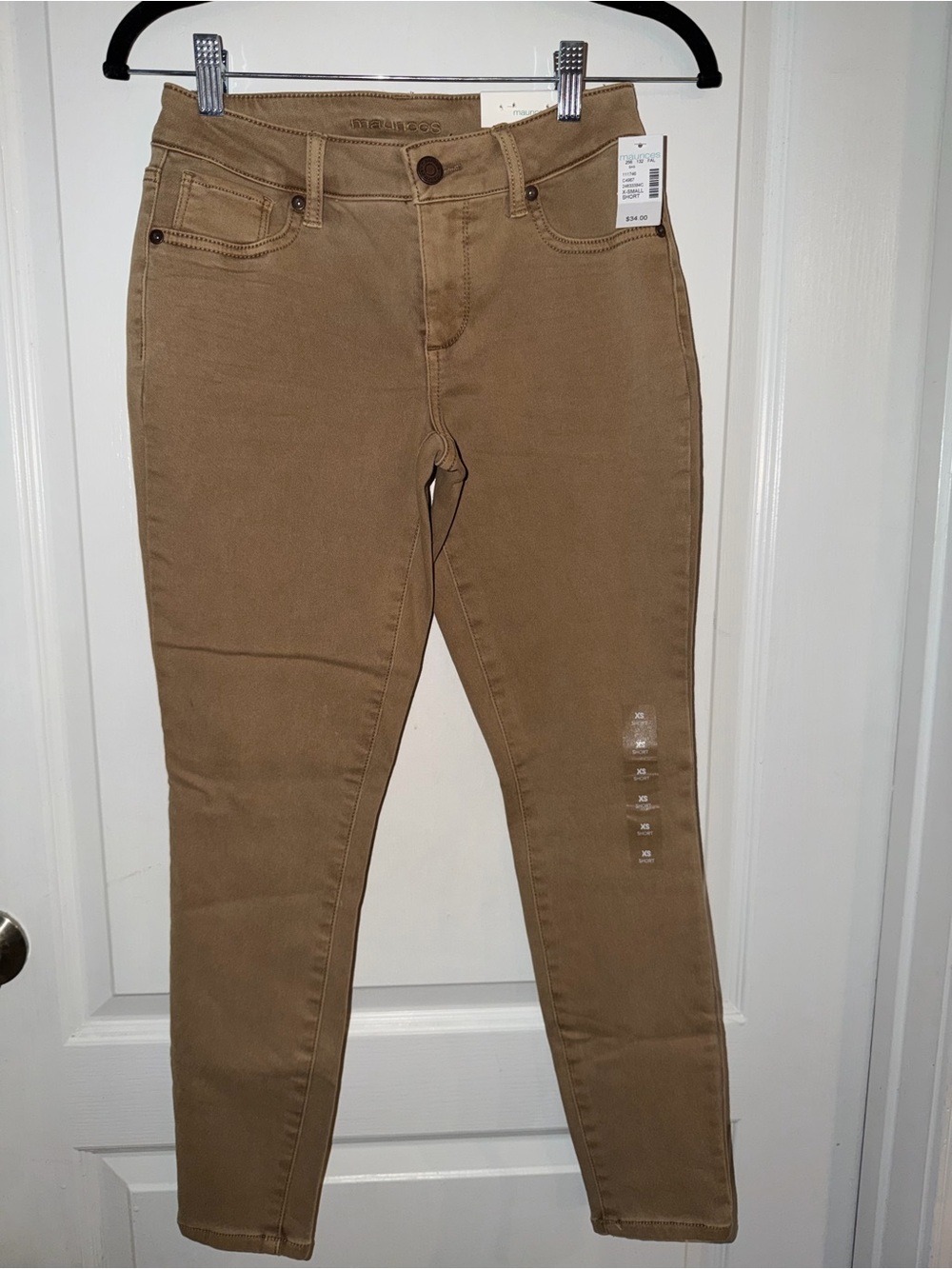 Maurices khaki Jeggings, NWT